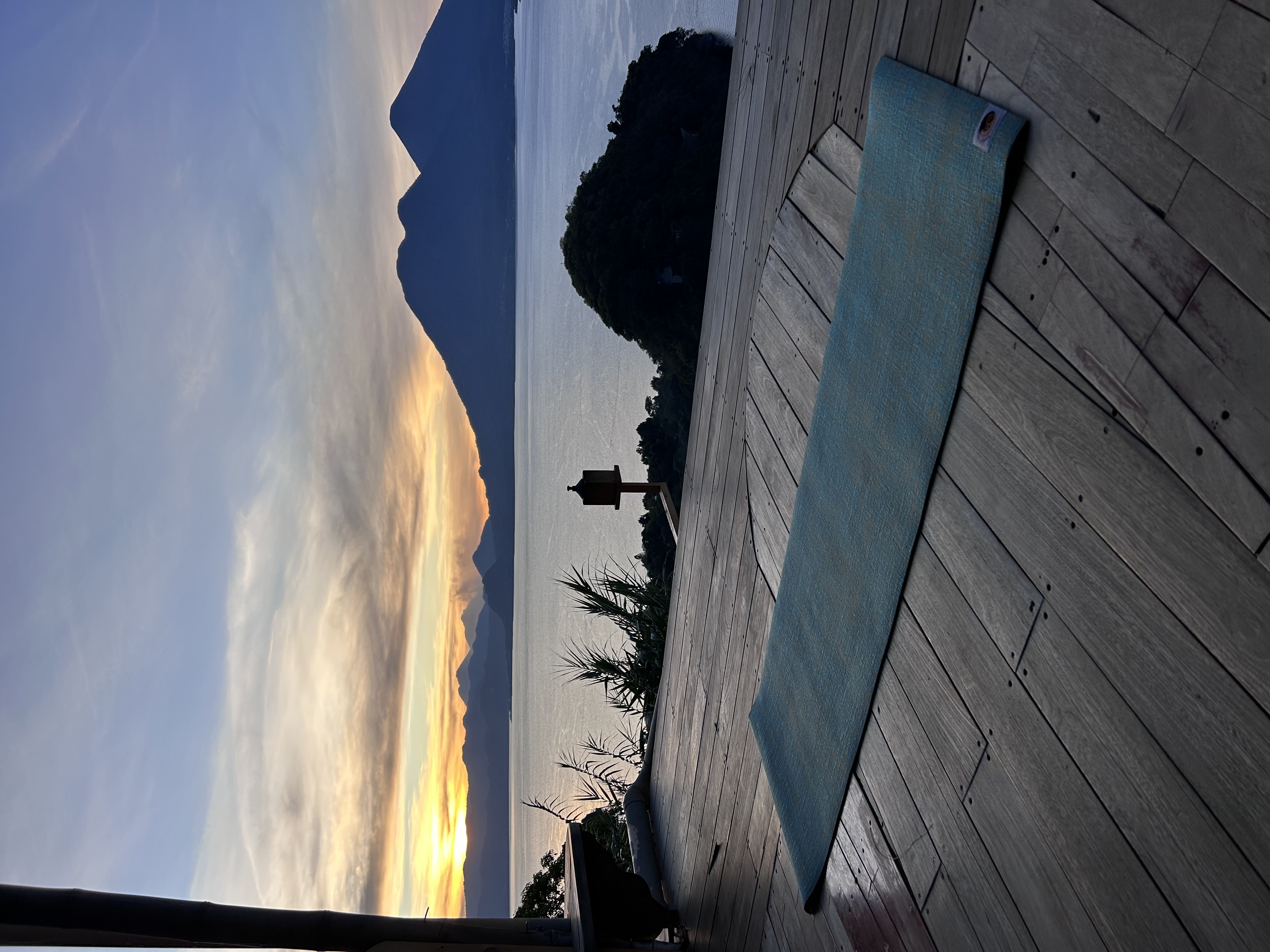 Breathwork session outdoors