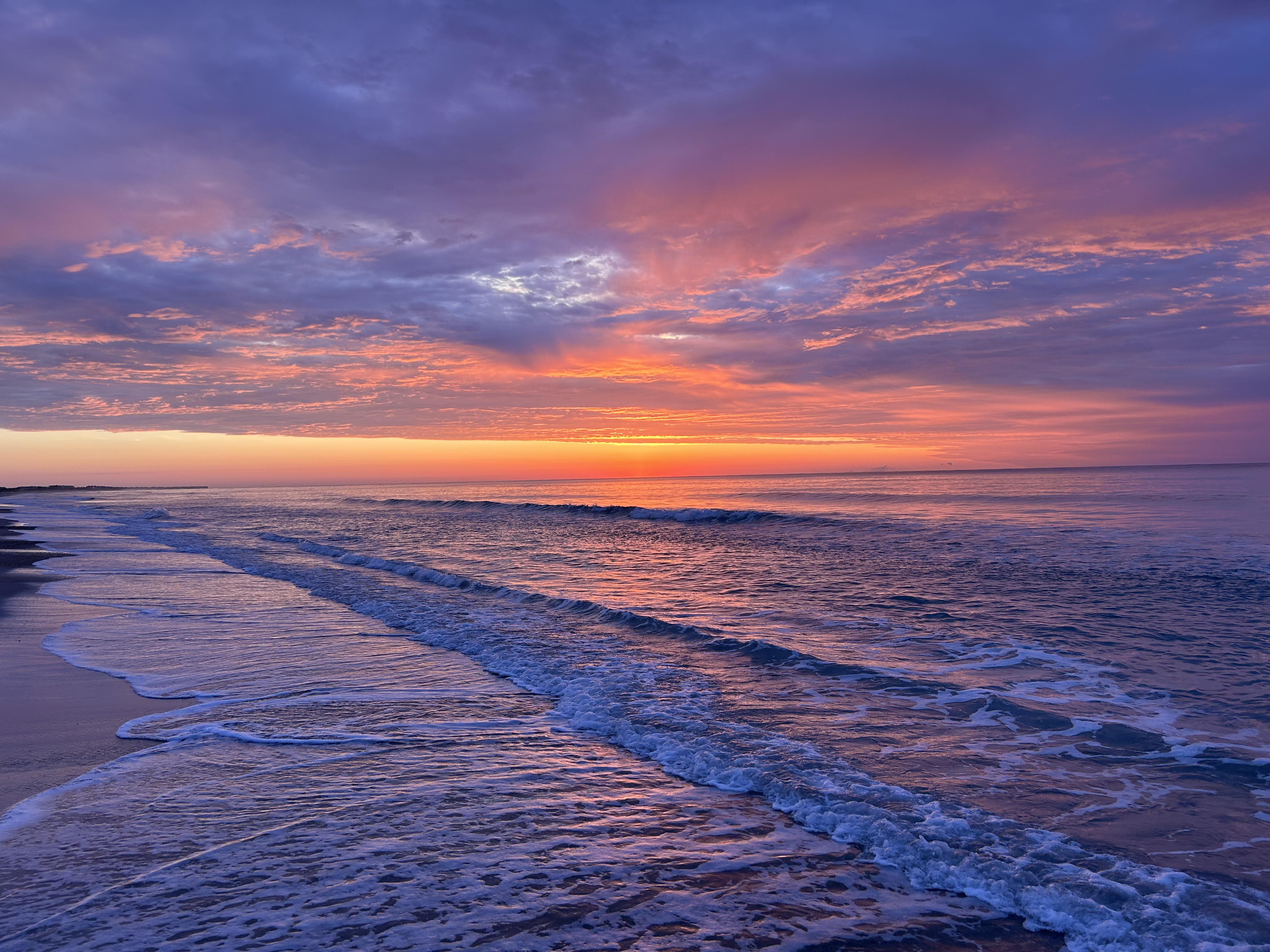 Ocean sunrise